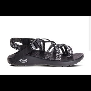 Black and White Chacos